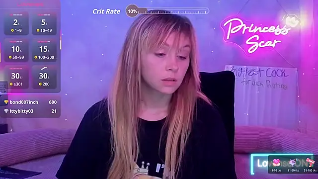 PrincessScar webcam