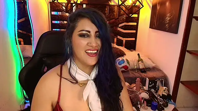 scarleth_blue webcam