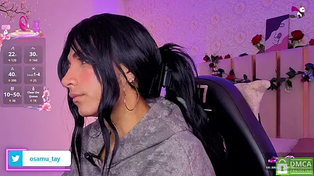 osamu_tay (M twink) - ahegao face + saliva