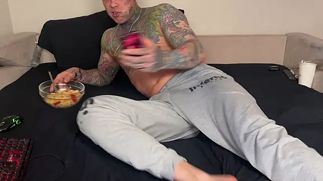 anubisgods (M young) - naked jerking