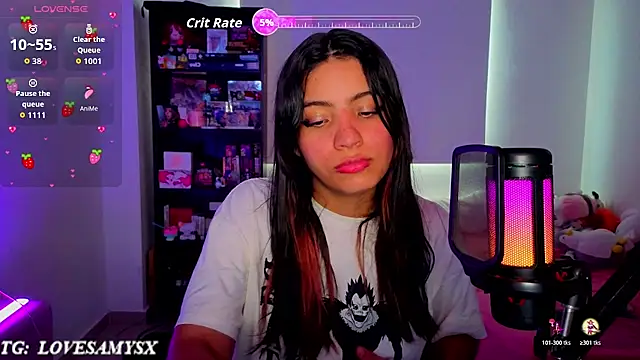 Lovelyamyy webcam stripchat model stream image