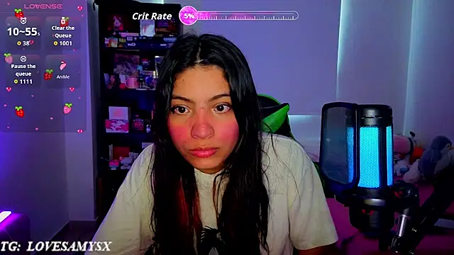 Lovelyamyy webcam stripchat model stream image