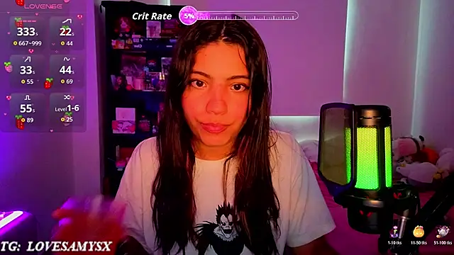Lovelyamyy webcam stripchat model stream image