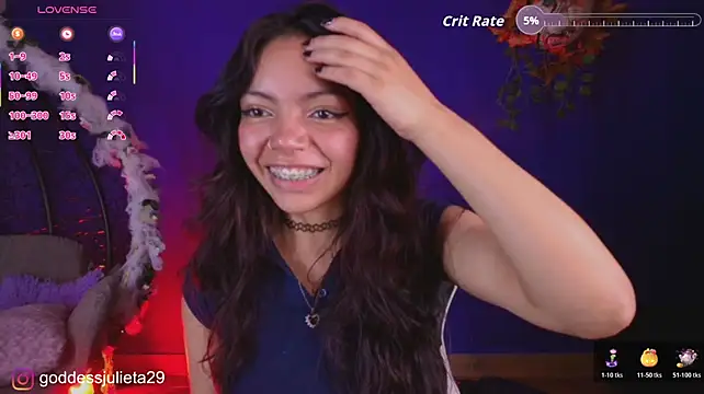 GoddessJulieta_ webcam stripchat model stream image