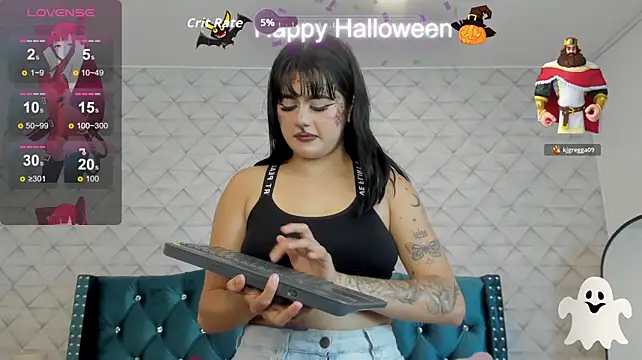 Show de webcam en vivo con Valery_jame - Juguetes Lovense interactivos disponibles