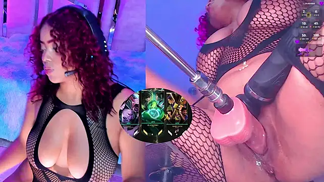 Show de webcam en vivo con NinaCapelli - Juguetes Lovense interactivos disponibles