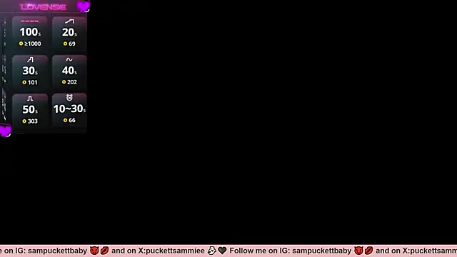 Sampuckettbaby live cam on StripChat