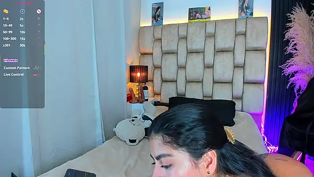 live cam model pierced Lovense cam