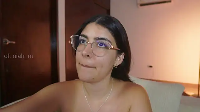 Niah breast play video chat