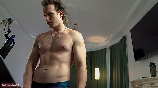 viktorsecret (M young) - naked and oil chest