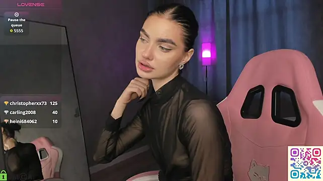 black_cat webcam stripchat model stream image
