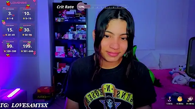 Lovelyamyy webcam stripchat model stream image