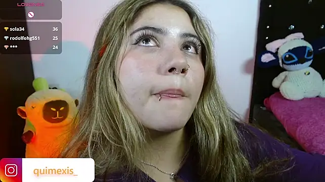 Quimexiss live blonde cam