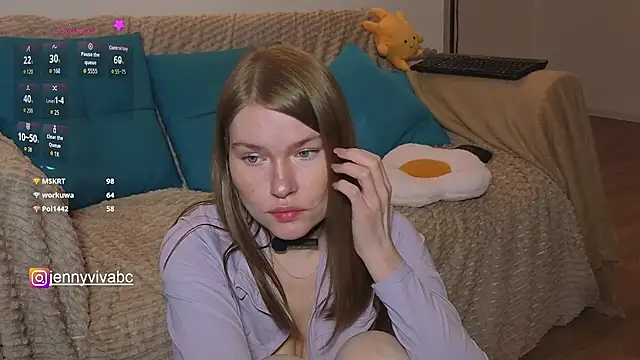 Jennyviva live cam on StripChat