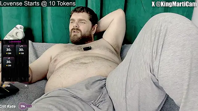 kingmarti (Ask my age) - 5 mins stroking
