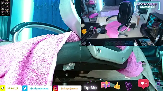 webcam live porn QueenVickyGX
