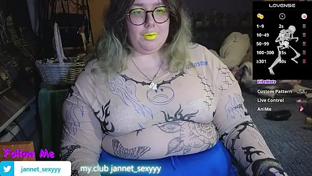 JannetPie live cam preview