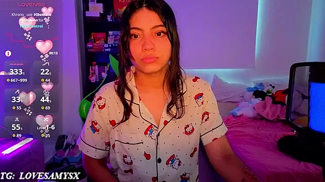 lovelyamyy (F young) - TEASE WITH MY TITS  + TONGUE OUT👾