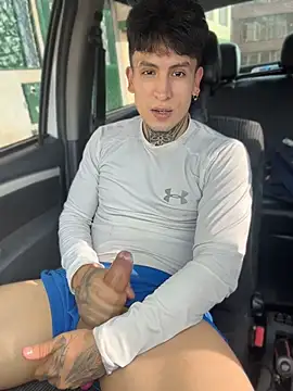 _tomy08calderon (Ask my age) - Totally naked 5 minutes in the carr