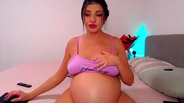 kimorajoy (F milf) - Oil boobs and belly