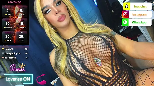 tsfantasydoll_xx (T young) - LOVENSE ON❗SELFSUCK CUM IN NET NOW 💦
