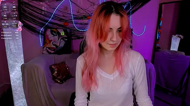 lissa_veils (F teen) - toush her boobs