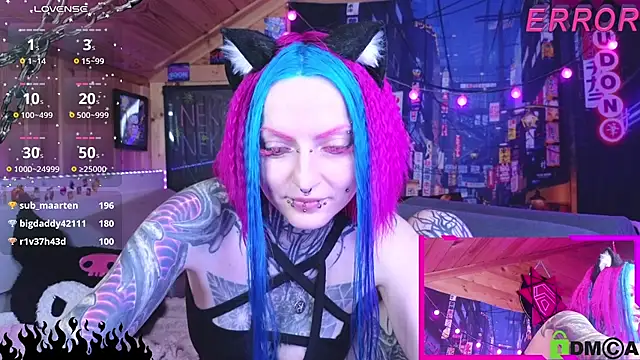NekoCyber live cam preview