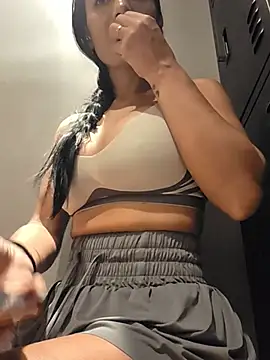 coraline__dk2 (Ask my age) - Skirt in public at the gym💦💦💦