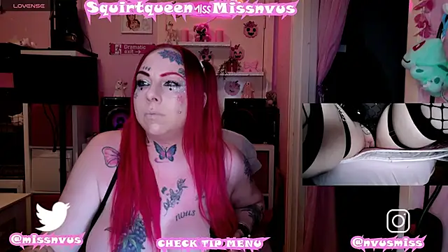 Squirtqueenmissnvus live cam preview