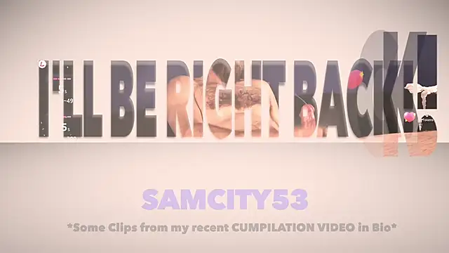 Samcity53x live cam on StripChat