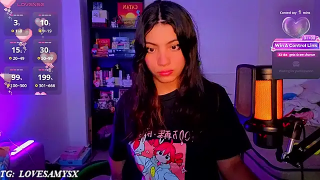 Lovelyamyy live cam preview