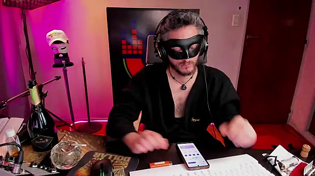 radioherus (Ask my age) - I take off my bathrobe.