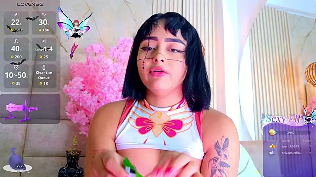 kimvelezz (F teen) - squirt show 💦