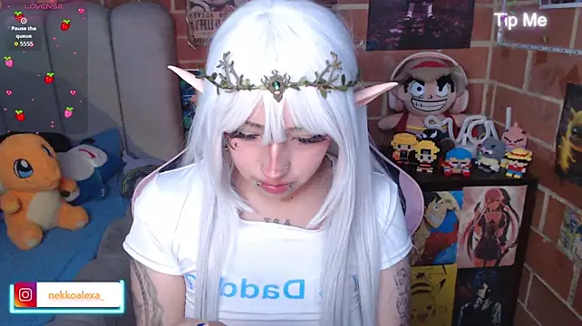 _alexa19pretty_ (F young) - saliva dildo + domi 2 min