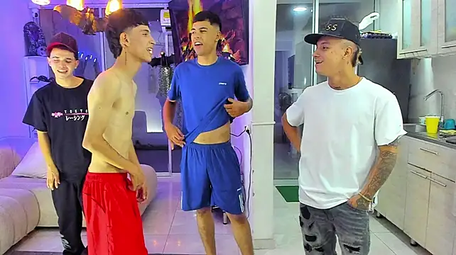 houseofwarrios (G twink) - PARTY CUM (all boys cumming while play)
