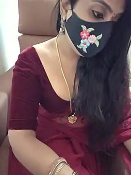 roja-telugu777 (F young) - oil massage to boobs with novel tease