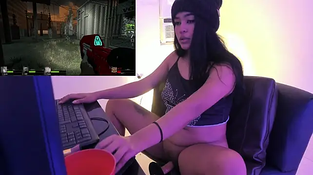 nika_quin (F teen) - Fasten my game and control my machine 5m