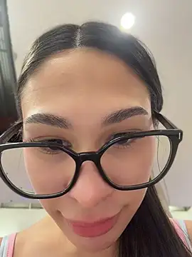 aria51 (F young) - fuck ass with fingers while dildo inside