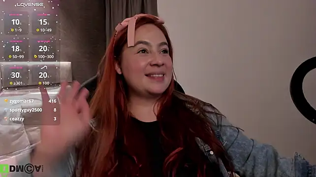 Stream-Bild von miaparker25 auf Stripchat