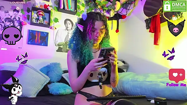 Bluedarkelf888 live cam on StripChat