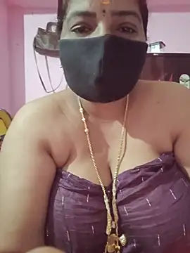 tamil_lathikaaa (F milf) - Nude show on dress