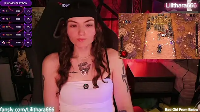 Lilithara666 live cam on StripChat
