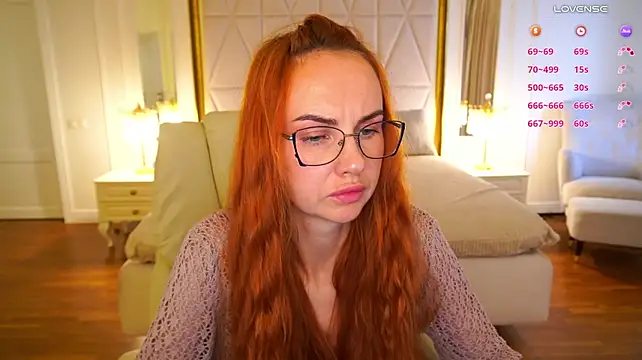 GingerGaze live cam on StripChat