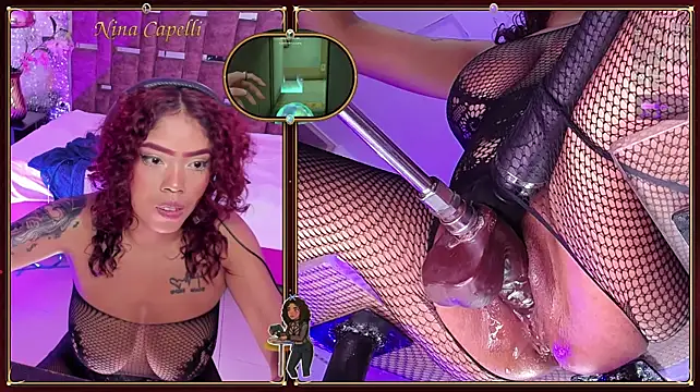 Show de webcam en vivo con NinaCapelli - Juguetes Lovense interactivos disponibles