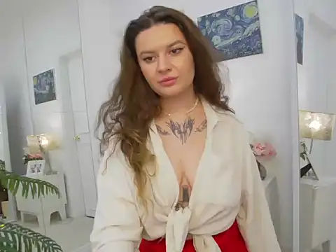 naomirydi (F young) - oil on the décolletage + massage boobs