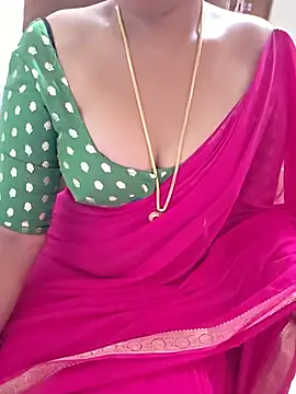 roja-telugu777 (F young) - oil massage to boobs with novel tease