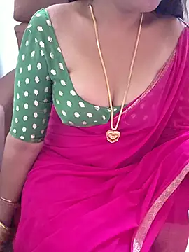 roja-telugu777 (F young) - oil massage to boobs with novel tease