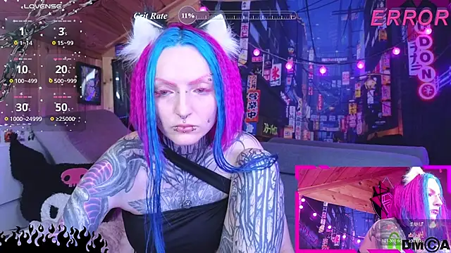 NekoCyber live cam on StripChat