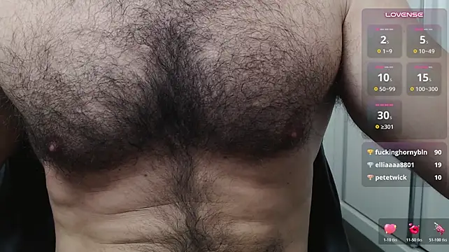 cutehairymacho webcam