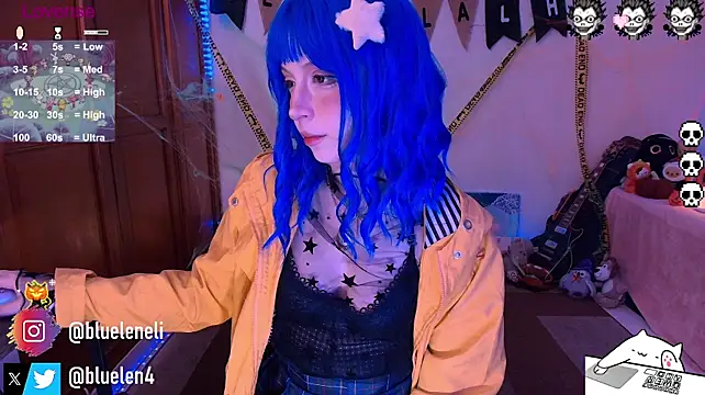 Webcam en directo de la chica bluelen